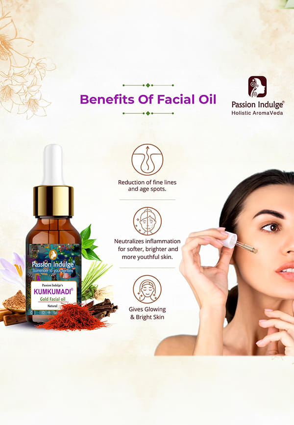 Ayurvedic Kumkumadi Pure & Natural Miracle Facial Oil – thumbnail 3