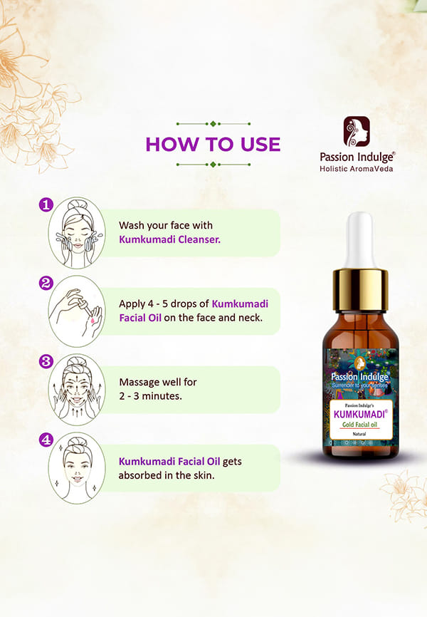 Ayurvedic Kumkumadi Pure & Natural Miracle Facial Oil – thumbnail 4