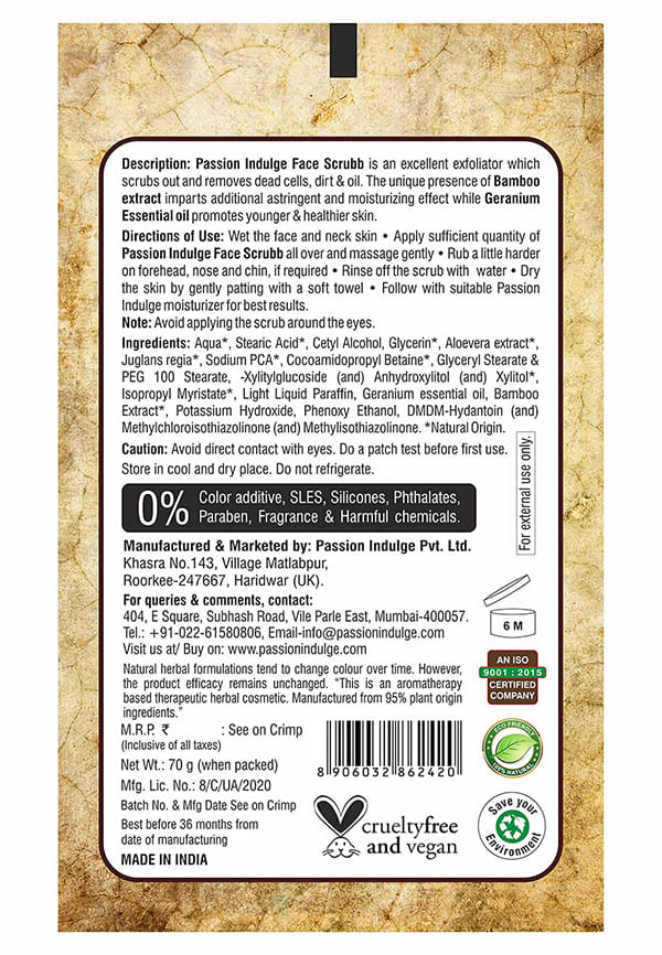 Bamboo Extract Face Scrub – thumbnail 3