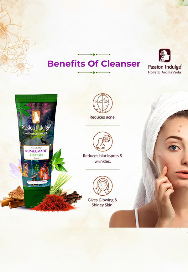 Kumkumadi Cleanser Natural Face Wash – thumbnail 4