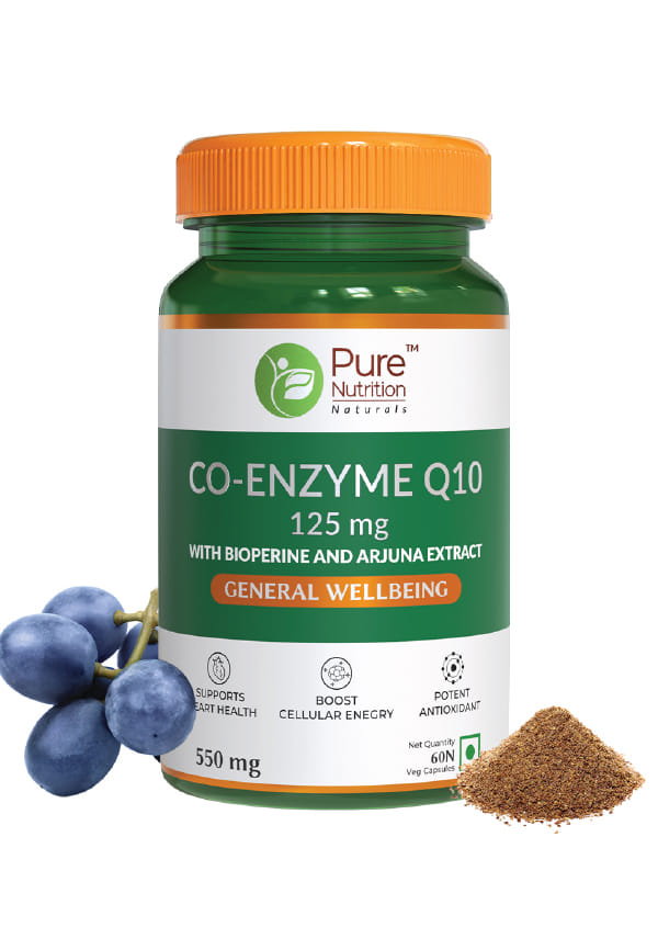 Co-Enzyme Q10 (125 mg) | For Cellular Growth and Energy Co-Enzyme Q10 (125 mg) | For Cellular Growth and Energy