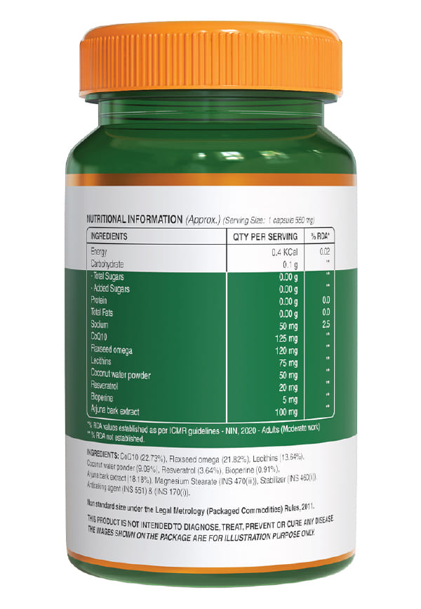 Co-Enzyme Q10 (125 mg) | For Cellular Growth and Energy – thumbnail 2