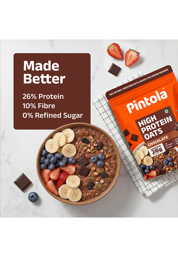 High Protein Dark Chocolate Oats – thumbnail 3