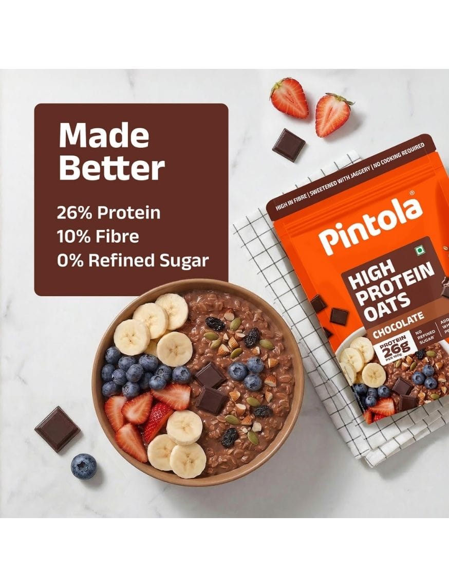 High Protein Dark Chocolate Oats – thumbnail 4