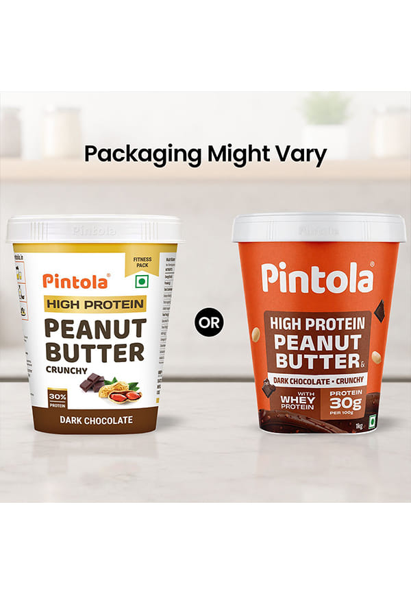 High Protein Dark Chocolate Peanut Butter Crunchy – thumbnail 3