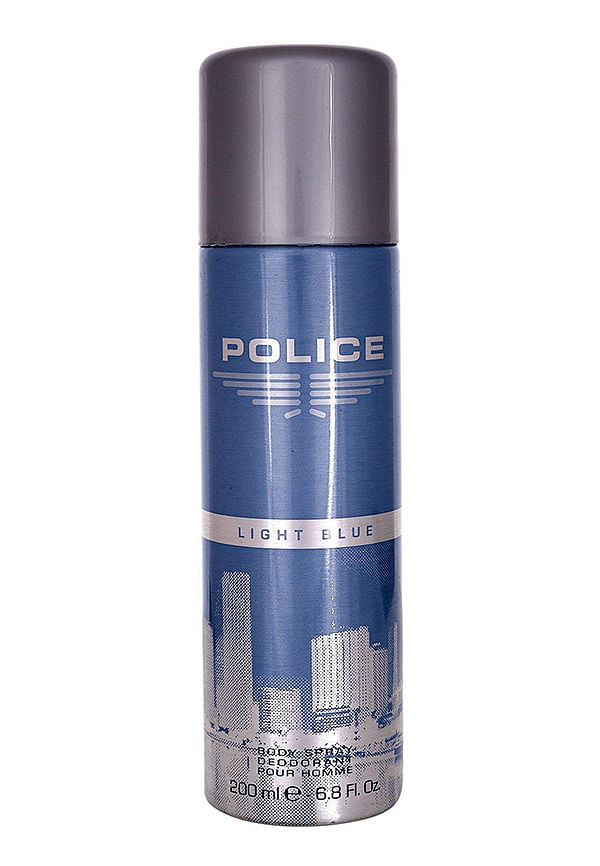 Light Blue Deodorant Spray