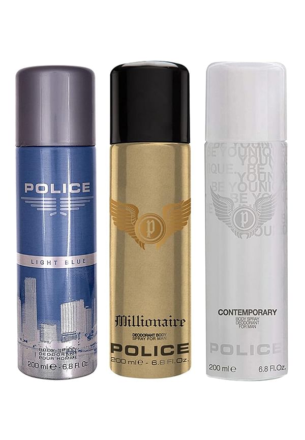 Light Blue + Millionaire Homme + Contemporary Deo Combo Set