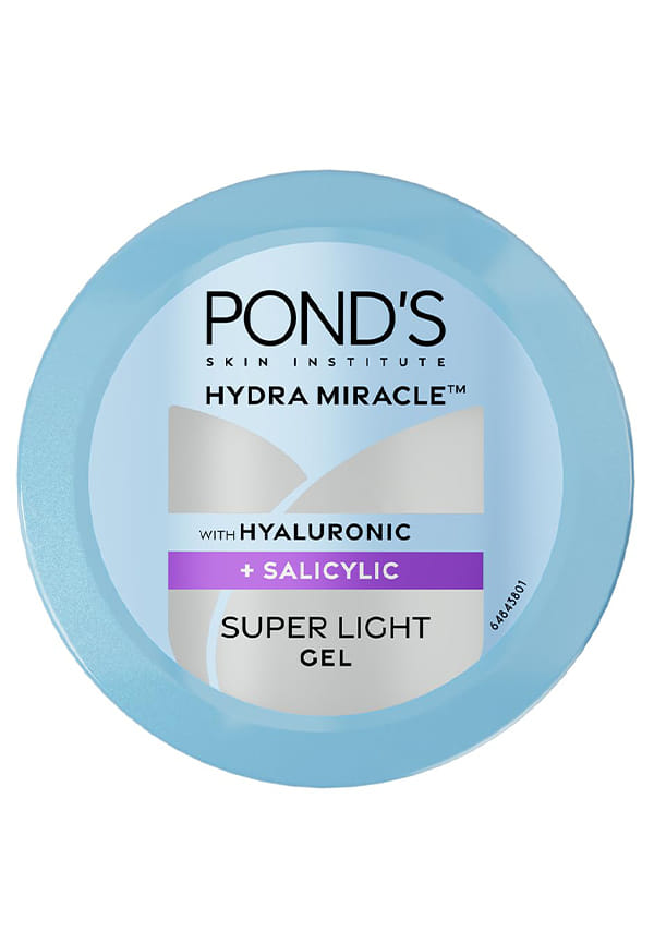Ponds Hydra Miracle Super Light Gel with Hyaluronic Acid & Salicylic