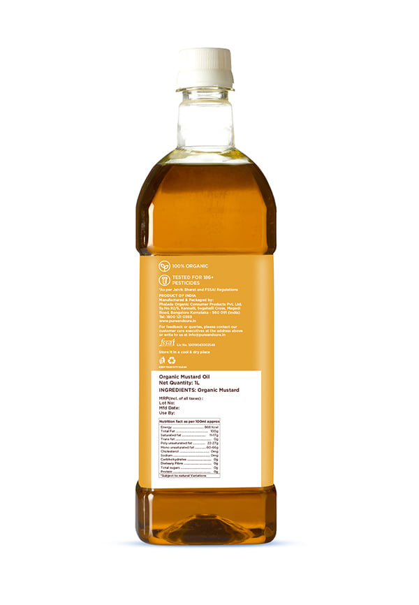 Organic Mustard Oil – thumbnail 2