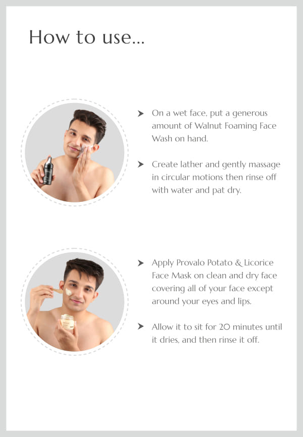 Cleanse and Glow Essentials Combo For Normal to Oily Skin (Men) – thumbnail 4