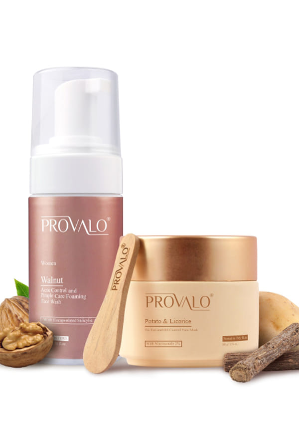 Cleanse and Glow Essentials Combo For Normal to Oily Skin (Women) Cleanse and Glow Essentials Combo For Normal to Oily Skin (Women)