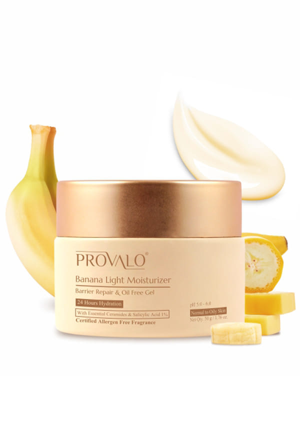 Provalo Banana Light Moisturizer – Barrier Repair Oil Free Gel Provalo Banana Light Moisturizer – Barrier Repair Oil Free Gel