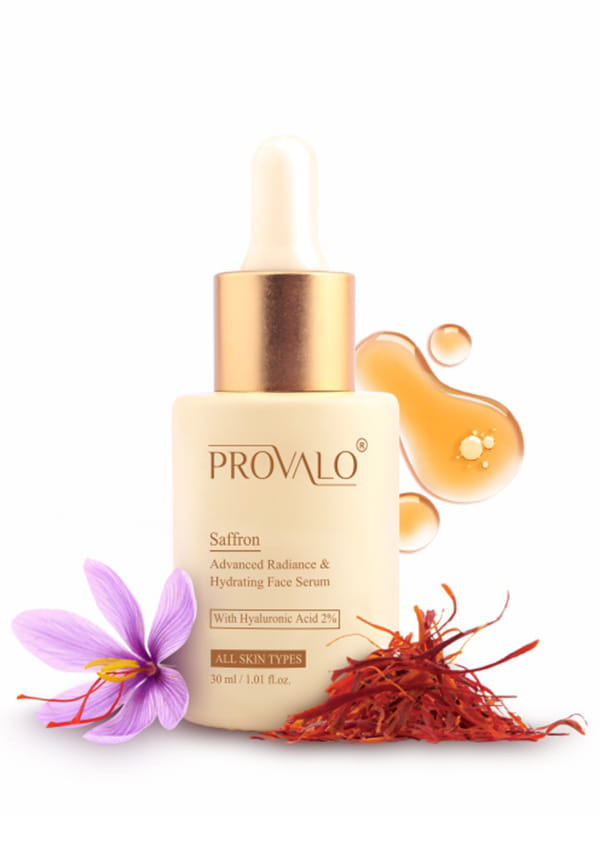 Saffron & Hyaluronic Acid Face Serum for Spot Reduction & Advanced Radiance