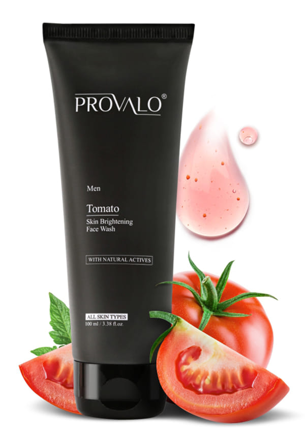 Tomato Skin Brightening Face Wash for Radiant & Glowing Skin (Men)