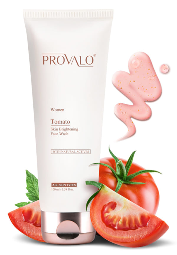 Tomato Skin Brightening Face Wash for Radiant And Glowing Skin (Women)
