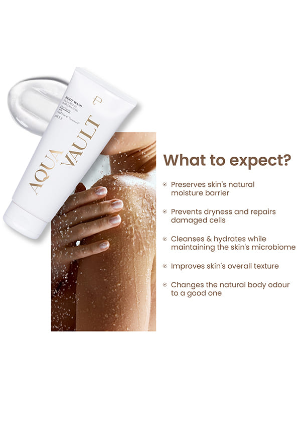 Aquavault Oudh Body Wash for Soft & Hydrated Skin – thumbnail 2