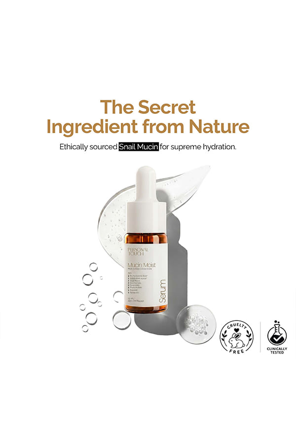 Snail Mucin Serum with Hyaluronic Acid & Ceramides – thumbnail 6