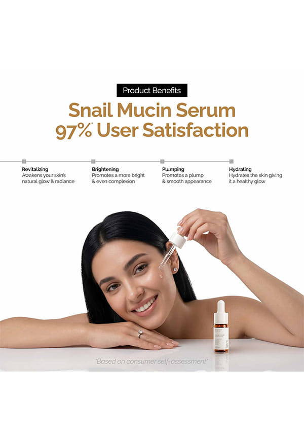 Snail Mucin Serum with Hyaluronic Acid & Ceramides – thumbnail 7