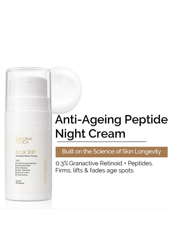 Backshift Retinol Peptide Anti Aging Cream – thumbnail 2