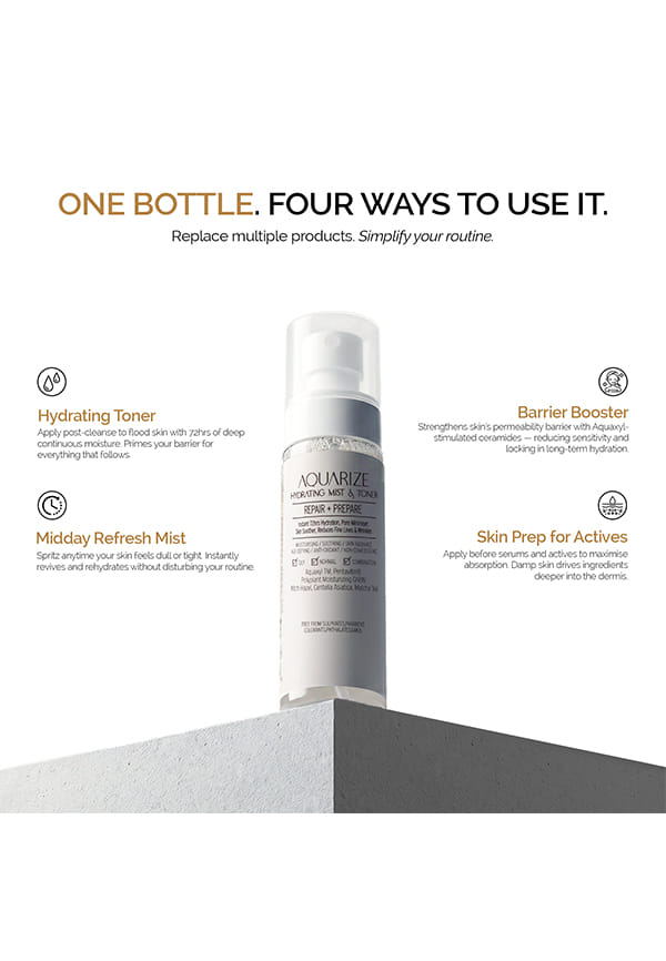 Aquarize Hyaluronic Acid Toner Mist for Hydrated Skin – thumbnail 3