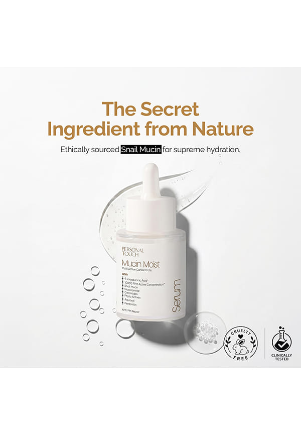 Snail Mucin Serum with Hyaluronic Acid & Ceramides – thumbnail 5