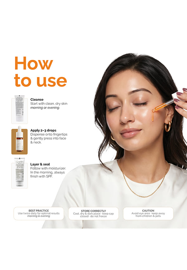 C Byond Vitamin C Antioxidant Face Serum | Brightening & Skin Glow – thumbnail 3