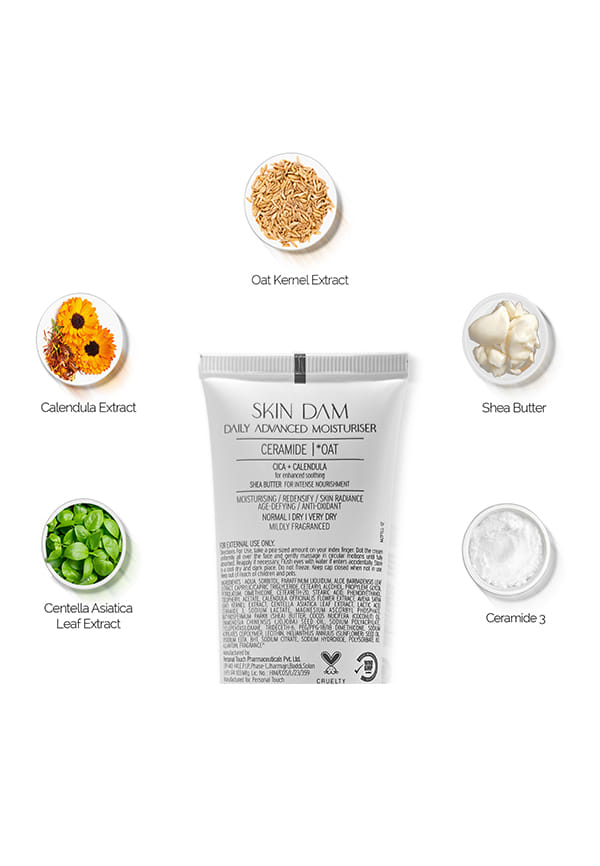 SkinDam Ceramide Moisturizer for Dry & Sensitive Skin – thumbnail 4