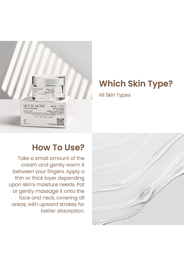 Snail Mucin Cream with Ceramides for Barrier Repair – thumbnail 3