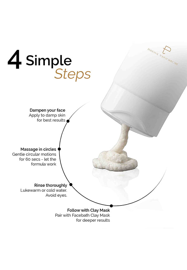 Facebath Gentle Exfoliating Face Scrub – thumbnail 2