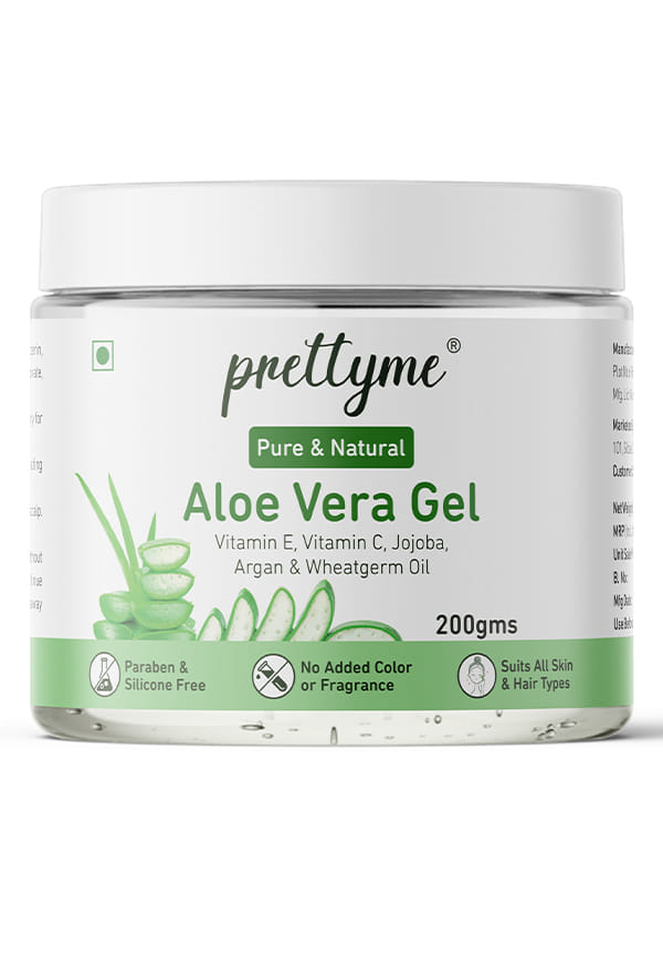 Natural & Pure Aloe Vera Gel for Skin, Face & Hair Care