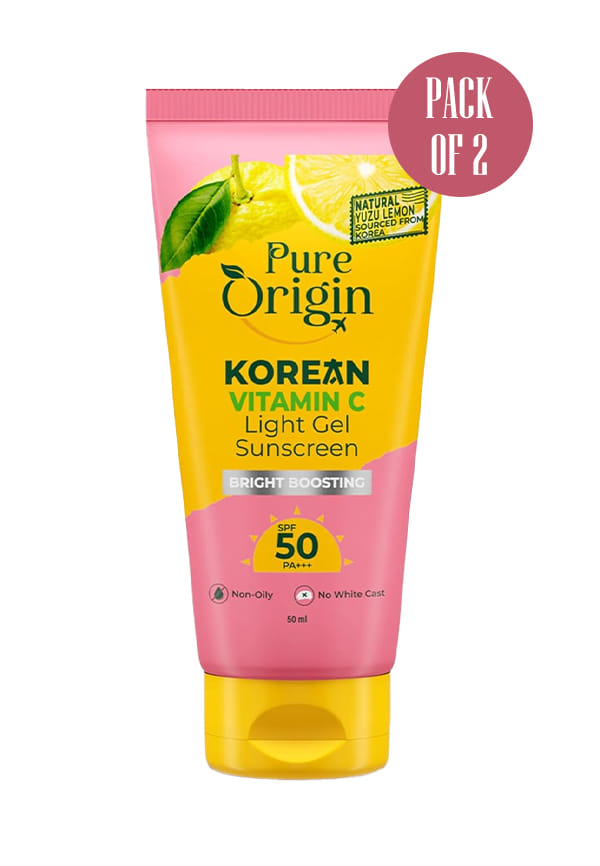 Pure Origin Korean Vitamin C Bright Boosting Light Gel Sunscreen SPF 50 PA++++