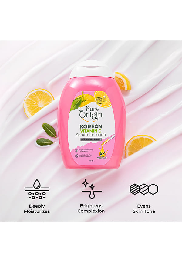 Pure Origin Korean Vitamin C Bright Boosting Body Lotion – thumbnail 3