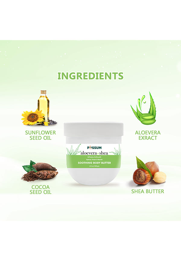 Body Butter- Aloevera + Shea – thumbnail 4