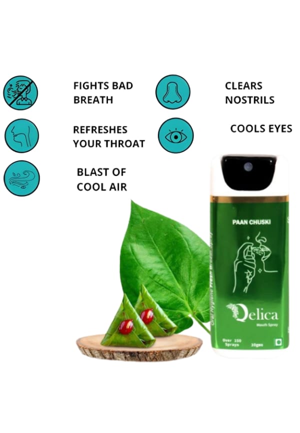 Paan Chuski Flavor Instant Mouth And Breath Freshner Spray For Bad Breath – thumbnail 4