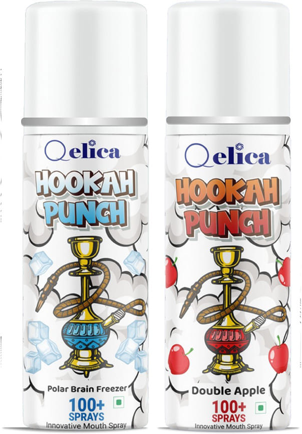 HP Polar Brain Freezer & Double Apple Sugarfree Instant Mouth & Breath Spray