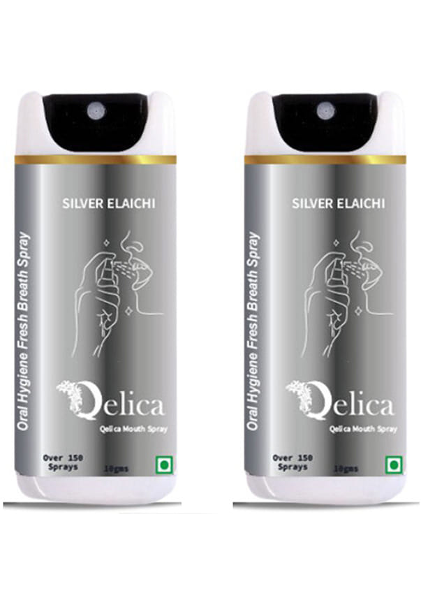 Silver Elaichi Mouth Freshener For Men And Women Spray