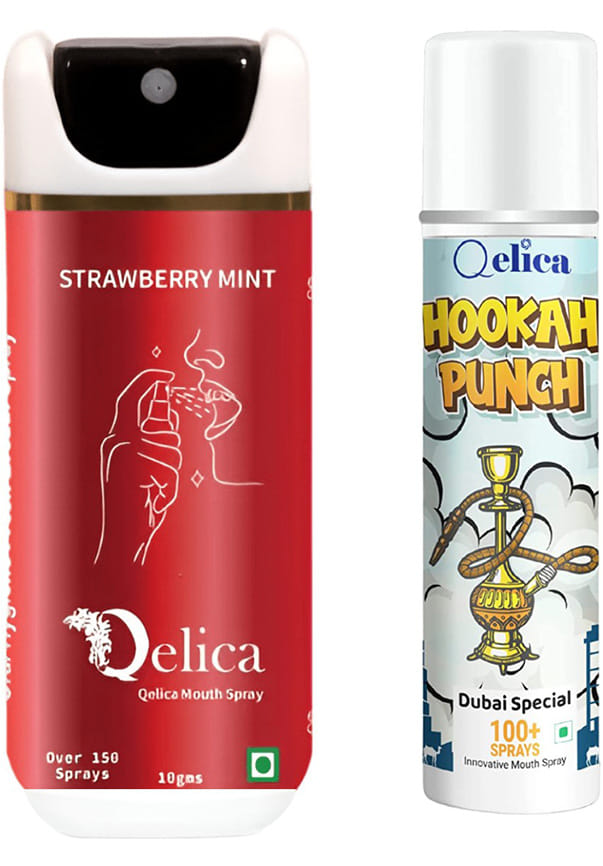 Strawberry Mint & Dubai Special Mouth Spray for Instant Breath Freshner Germkill Spray