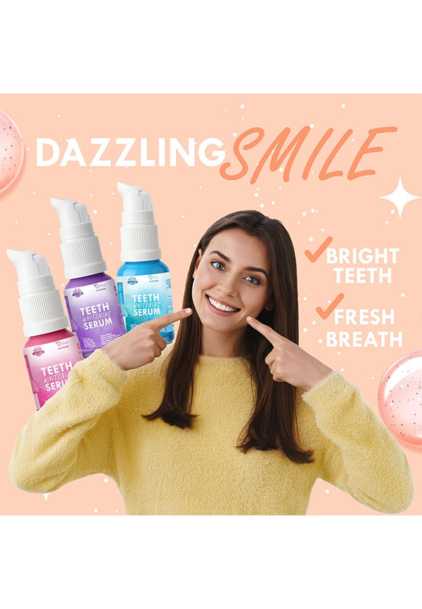 Teeth Whitening Serum, Paraben-Free, Enamel Safe, Fast-Acting Stain Concealing Formula for a Brighter Smile (Arctic Pear) – thumbnail 4
