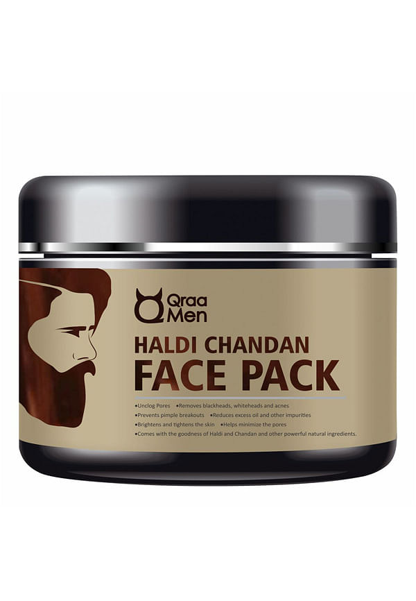 Men Haldi Chandan Face Pack