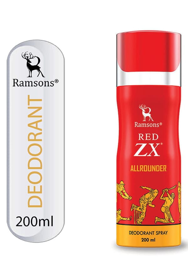 Red Zx Biker Deodorant | Size: 200 ml By Ramsons