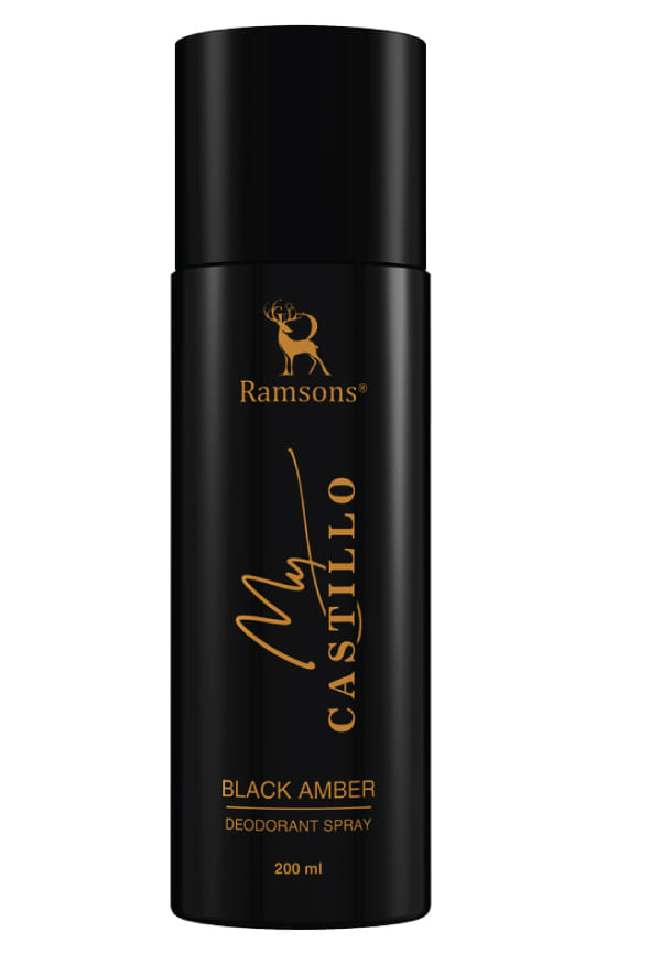 Mycastillo Black Amber Deodorant Spray