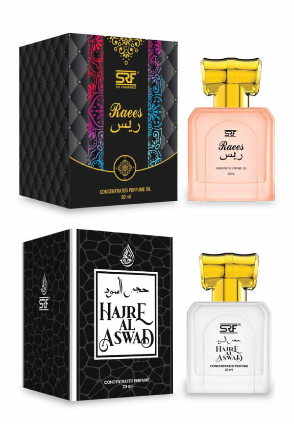 Srf Raees & Srf Hajre Al Aswad Concentrated Perfume Oil – thumbnail 2