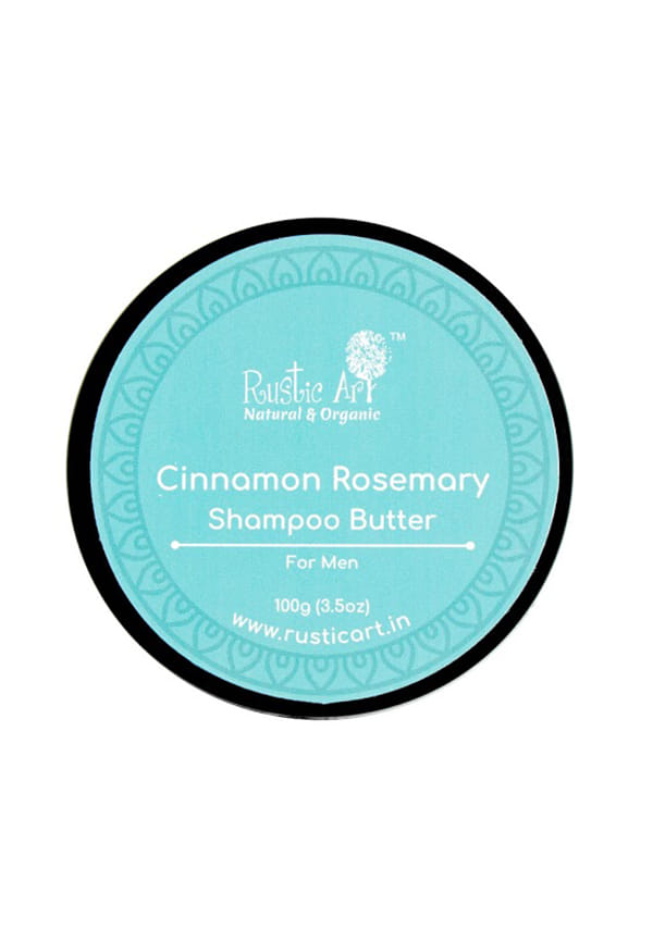 Organic Cinnamon Rosemary Shampoo Butter