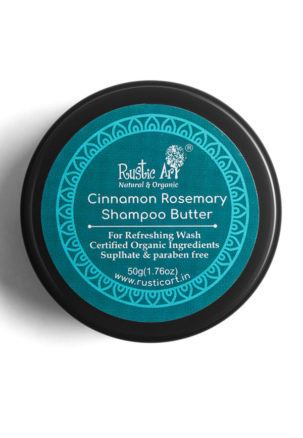 Organic Cinnamon Rosemary Shampoo Butter – thumbnail 4
