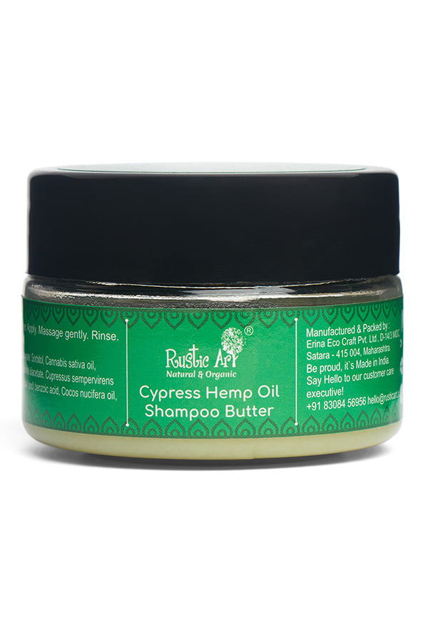Organic Cypress Hemp Oil Shampoo Butter Organic Cypress Hemp Oil Shampoo Butter