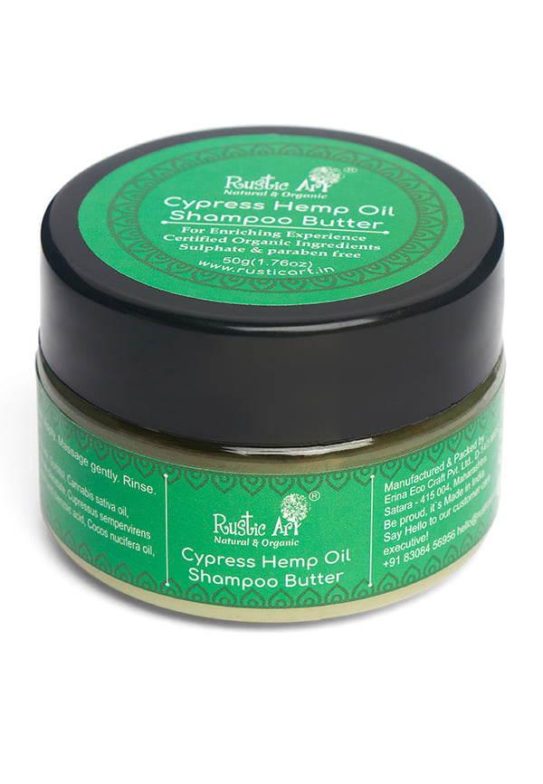 Organic Cypress Hemp Oil Shampoo Butter – thumbnail 3