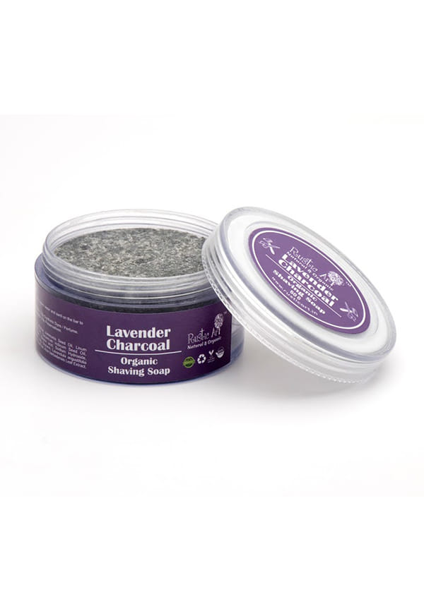 Lavender Charcoal Shaving Soap – thumbnail 3