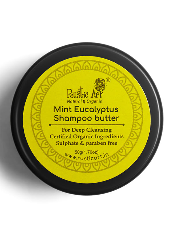 Organic Mint Eucalyptus Shampoo Butter – thumbnail 3
