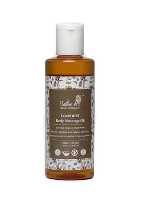 Organic Lavender Body Massage Oil