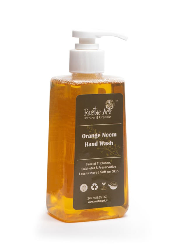 Organic Orange Neem Hand Wash – thumbnail 2